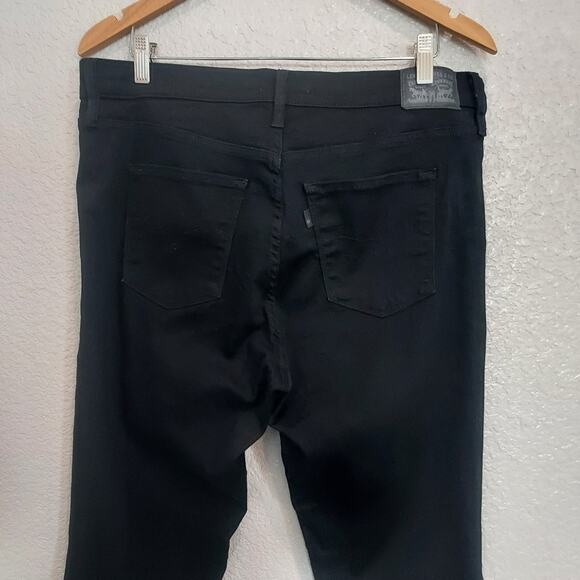 Levi's 315 Shaping Bootcut Black Jeans Size 32 - Picture 7 of 13